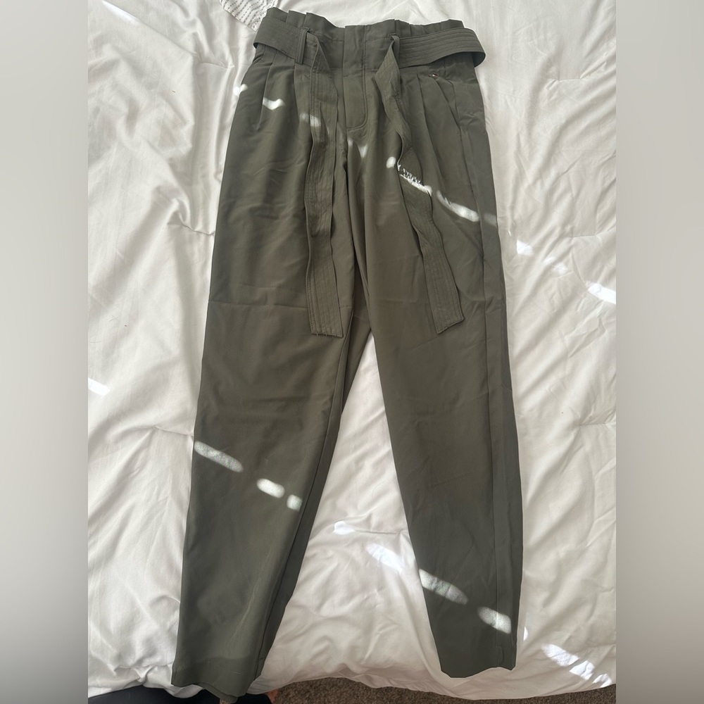 Olive Green Tommy Hilfiger Dress Pants